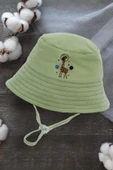 Bağlamalı Balıkçı Bebek Şapkası 7036 - 11