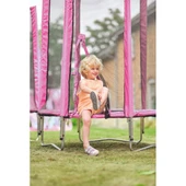 Plum File Korumalı Trambolin - 4 ft - Pembe thumbnail 4