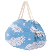Shupatto Compact Bag - L - Hana ni Tori - 1