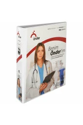 Önder Sunum Klasörü 2 Halkalı 90 MM A4 Beyaz 2009-5 - 1