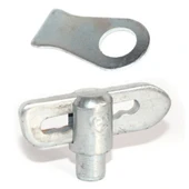 DİRİM KARASÖR KAPAK TIRTIRLI KİLİT ERKEK GALVANİZLİ KR680 - 1