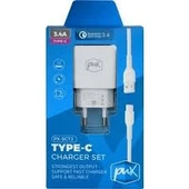 PUX PX-SCT3 3.4A USB TO TYPE-C HIZLI ŞARJ ALETİ - 1