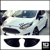 Ford Fiesta Yarasa Ayna Kapağı Parlak Siyah - 1