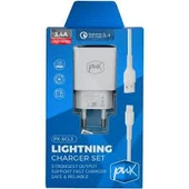 PUX PX-SCL3 3.4A LİGHTNİNG USB TO İPHONE ŞARJ ALETİ - 1