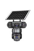 AVENİR AV-S421 4MP 2 Kameralı Solar PTZ 4G Sim Kartlı Kamera - 1
