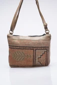 Rmz Home Decor Kadın Kilim & Dokuma Desenli El Yapımı Omuz Çantası - 4