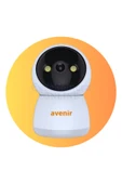 AVENİR 3mp Çözünürlük, 355° Hareketli, Kablosuz Akıllı Kamera - 1