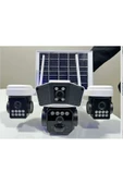 Bolsat O-KAM-9090 4G Solar 6MP PTZ Dual LENS IP KAMERA - 1