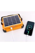 Forlife FL-3239 Güneş Enerjili Solar 200w Watt Led Projektör Taşınabilir Sarı Beyaz  Işık Lamba - 4