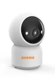 AVENİR AV-S214 Bebek Bakıcı Kamerası 3MP Çift Yönlü Ses Hareket Algılama 10M Gece Görüş Mesafe P6SLite App - 2