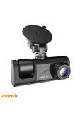 AVENİR Avenir AV-C233 3 Kameralı 2MP Full Hd LCD Ekranlı Geniş Ekranlı Araç Kamerası - 1