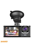 AVENİR AV-C233 3 Kameralı 2MP Full Hd LCD Ekranlı Geniş Ekranlı Araç Kamerası - 4