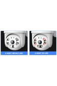 mesticaret O-kam O-kam-3038 3mp Wıfı Ptz Camera, 2.5 Inch 8pcs Leds Dual Light - 7
