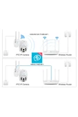 mesticaret O-kam O-kam-3038 3mp Wıfı Ptz Camera, 2.5 Inch 8pcs Leds Dual Light - 4