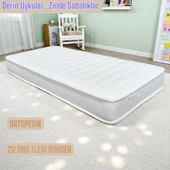 BEBEK YATAĞI 60X120X15 CM  (SÜNGER , YAYSIZ) - 1