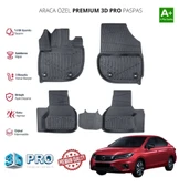 HONDA CİTY ARACA ÖZEL 3D PASPAS 2021 2022 2023 2024 thumbnail 1