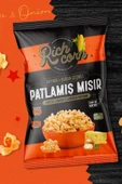 Richcorn Peynir & Soğan Çeşnili Popcorn 65 gr. x 12 Paket - 1