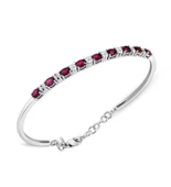 2.10 Pırlantalı Markiz Yakut Bilezik - 1