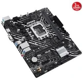 Asus Prime H610M-K Intel Soket LGA1700 DDR5 5600MHz mATX Gaming (Oyuncu) Anakart - 4