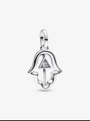 Pandora Hamsa Eli Madalyon Charm 925 ayar gümüş thumbnail 1