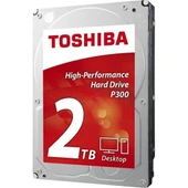 Toshiba 2TB HDWD320UZSVA P300 High Performance 720RPM 256MB 6.0Gb-s Cache Sata 3 Sabit Disk - 1