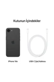 Apple iPhone 16E 512GB Siyah - 5