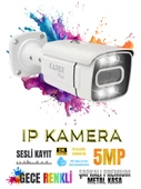 Karer Plus IPC B251-WP 5MP Metal Kasa Sesli Kayıtlı Gece Renkli IP Güvenlik Kamerası - 1