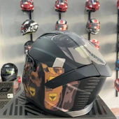 MTS M-910 Full Face Kask BONES - 4