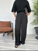 Kadın Kraşlı Pantolon Siyah thumbnail 2