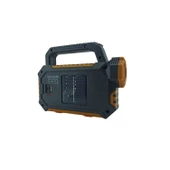 15w Güneş Enerjili Powerbank Özellikli Çok Fonksiyonlu Işıldak Fener Gs490 - 2