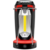 P-8801 Şarjlı Katlanabilir 3xcob Led+ 3w Led Çok Fonksiyonlu Kamp Feneri - 5