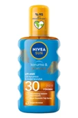 NİVEA SUN SPF30 KORUMA & BRONZLUK GÜNEŞ YAĞI 200 ML SPREY,YÜKSEK GÜNEŞ KORUYUCU DOĞAL BRONZLAŞTIRICI - 2
