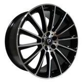 7X16 BK-836 5X112 ET35 66.56 BLACK MACHINED XL - 1