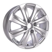 5.5X15 BK-736 4X100 ET40 54.1 SILVER XL - 1