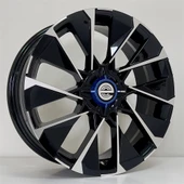 6.5 X 16 EXP-HLN0001 4X100 ET37 60.1 BLACK MACHINED XL - 1
