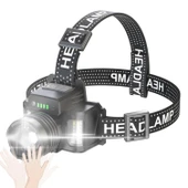 Sensörlü Cree Tg Led Şarjlı Kafa Lambası Wt-625 - 2