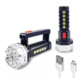 P-17 17+5 Cob Ledli Işıldak Fener - 1