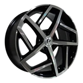 7.5X17 BK-5717 5X100 ET35 57.1 BLACK MACHINED XL - 1