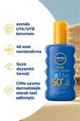 NİVEA SUN SPF50 ÇOCUKLAR İÇİN HASSAS GÜNEŞ KORUYUCU VÜCUT SPREYİ 200ML - 2