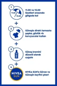 NİVEA SUN GÜNEŞ KORUYUCU VÜCUT SPREYİ, SPF20, ANINDA KORUMA, 48 SAAT NEMLENDİRİCİ - 5