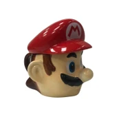 Bıyıklı Adam Tasarımlı Seramik Kapaklı Kupa Bardak - 1