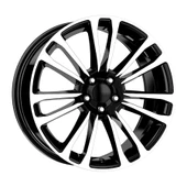 7 X 16 DY-956 5X98 ET39 58.1 BLACK MACHINED XL - 1