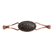 Seçil Eskitme Antik Bakır Metal (128 mm-12.8 cm) Mobilya Mutfak Çekmece Dolap Kulpu Kulbu Kulpları thumbnail 2