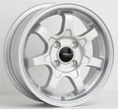 5.5 X 14 PRO-2136 4X100 ET36 73.1 SILVER - 1