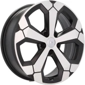 6.5 X 16 BKY-1274 5X114.3 ET40 66.1 BLACK MACHINED XL - 1