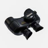 7x50 Profesyonel Dürbünü 1000m/132m Su Geçirmez Siyah thumbnail 7