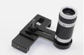 8x18 Zoom Teleskop Telefon Kamera Lensi Mini El Dürbünü - 11