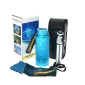 50x50 Panda Metal Gövde Tek Gözle Büyük Mercek Korsan Dürbün Mavi - 1