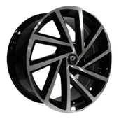 6.5 X 16 BK-5329 5X112 ET40 57.1 BLACK MACHINED XL - 1