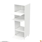 Modilayn QEN (60x186x56 cm) Boyutunda Ankastre Mutfak Kiler Dolabı - Geniş Hacimli ve Fonksiyonel - 8